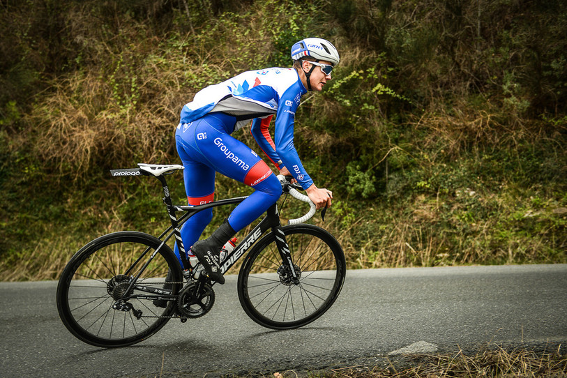 Alexandre Balmer avait terminé huitième du contre-la-montre des championnats d'Europe. (Photo archives)