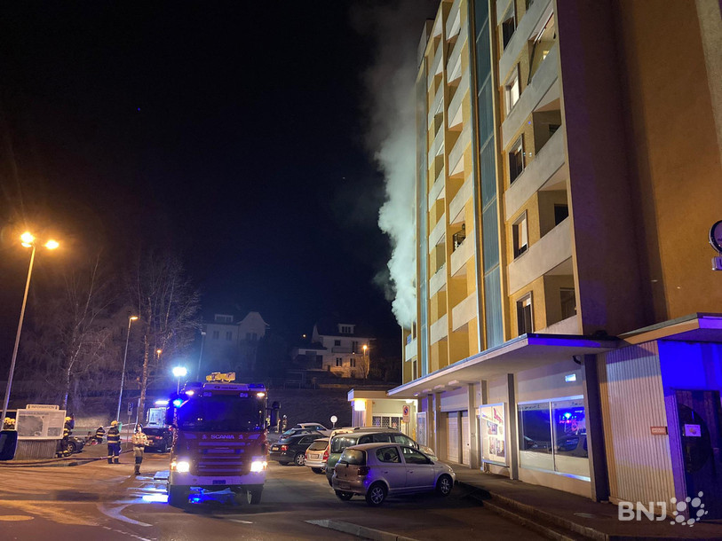 Un incendie s'est déclaré mardi matin à l'aube dans un immeuble de Tavannes. 