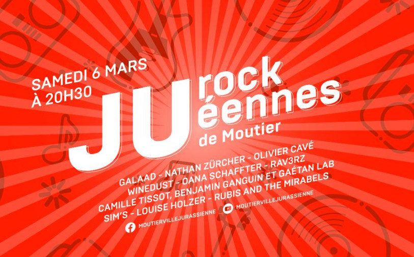 L'affiche du festival organisé par Moutier Ville Jurassienne.