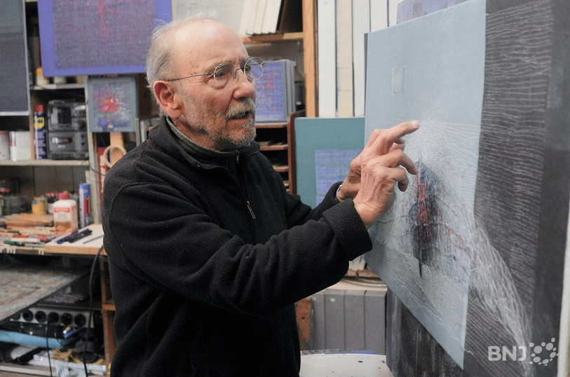 Il y a toujours un tableau qui s’exprime dans l’atelier de l’artiste.