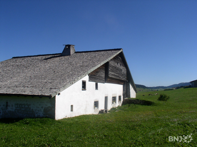 La Ferme du Grand-Cachot a été construire il y a près de 500 ans. (photo: Marc Bertschi)