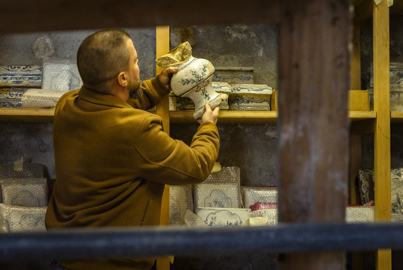 Le Canton de Neuchâtel annonce la mise en place d’un dépôt à Couvet pour sauvegarder des éléments patrimoniaux menacés dès le mois de mai. (Photo : Julien Humbert-Droz / Chancellerie d’État)