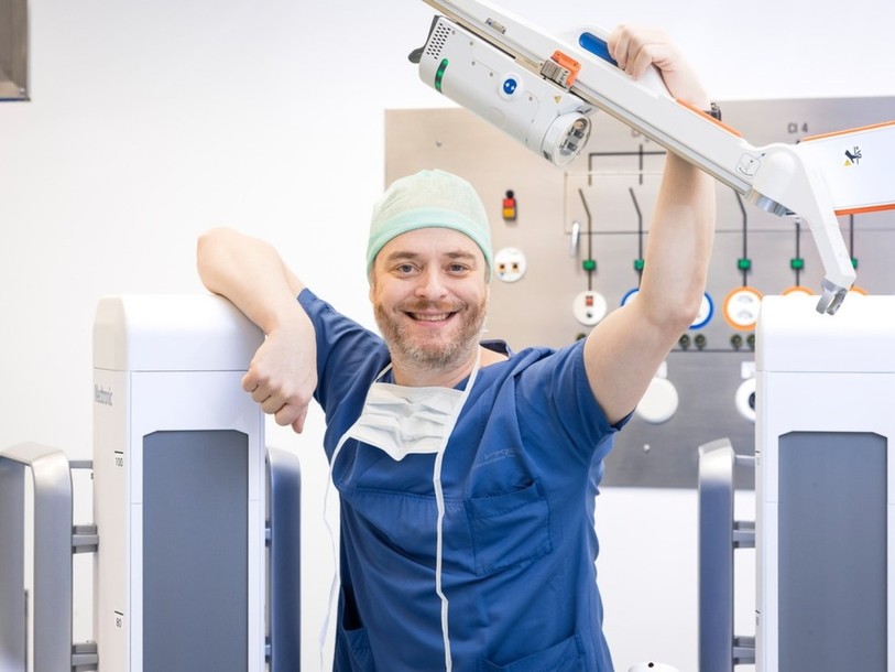 Le professeur Marc-Olivier Sauvain, médecin-chef du département de chirurgie du RHNe, a été nommé à la présidence de la Société suisse de chirurgie.CREDIT: Guillaume Perre