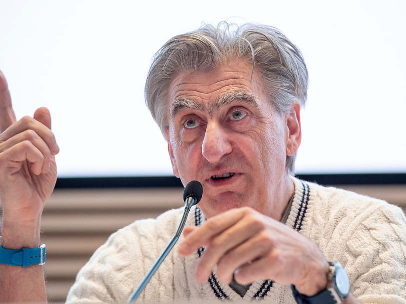Le directeur général de Swatch Group, Nick Hayek. (Photo : archives KEYSTONE / Anthony Anex). 