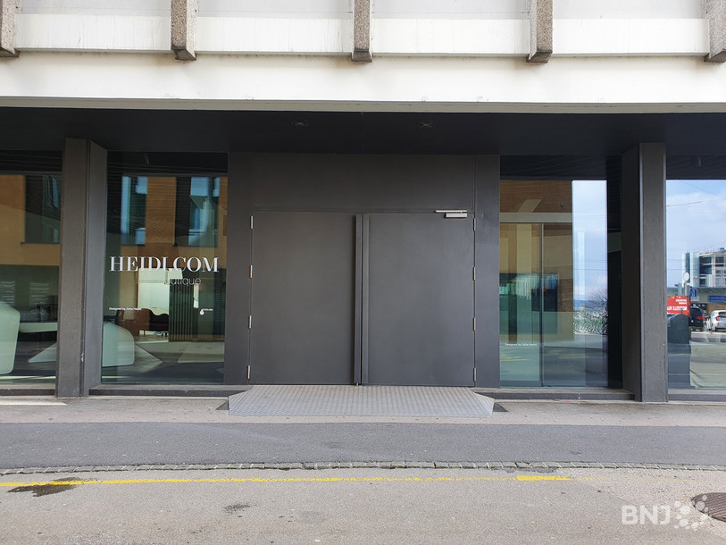Les anciens locaux de Heidi.com à Neuchâtel. Photo : archives.