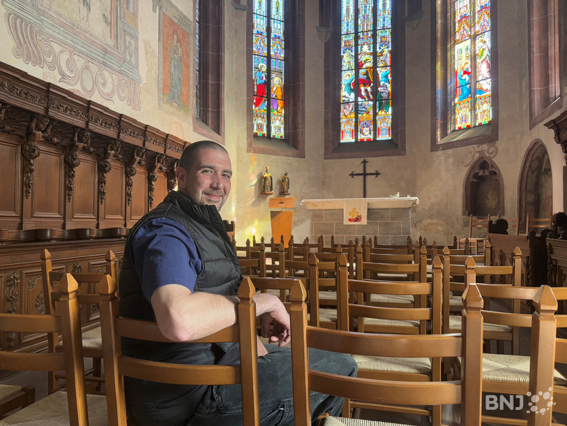Riccardo Reale est le plus jeune sacristain du Jura.