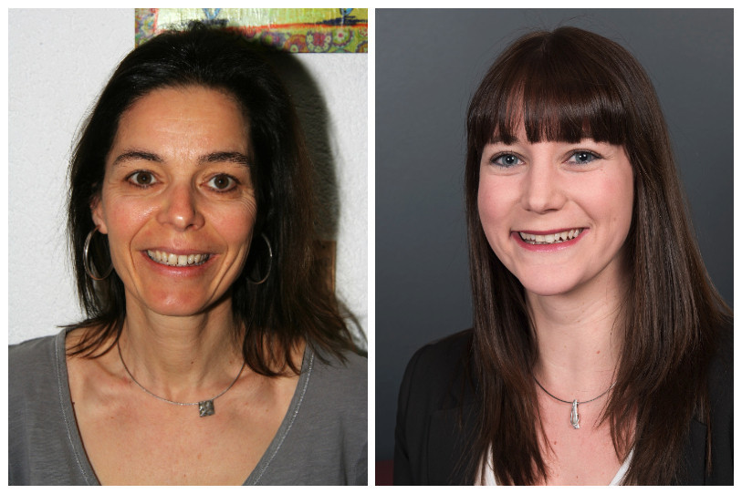 De gauche à droite : Sylvie Oriet et Julie Broglin dirigeront la Maison de l'Enfance de Delémont. (Photo : Ville de Delémont).