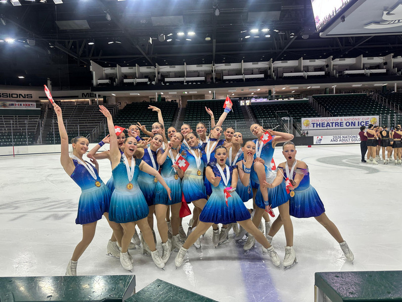Le groupe Edelw'Ice s'est paré de bronze. (Photo : Edelw'Ice).