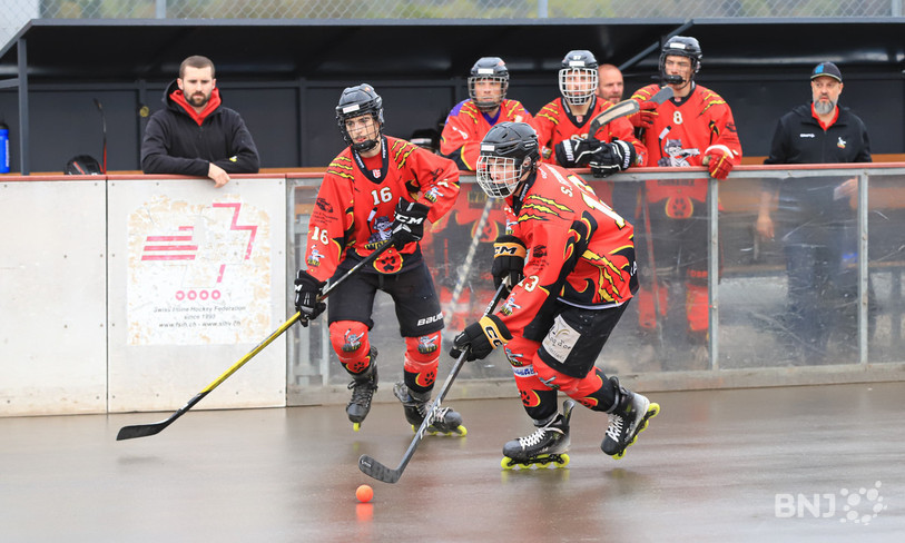 Le SHC Courroux Wolfies n'évoluera plus en Ligue A la saison prochaine. (Photo : archives Mauricette Schnider)