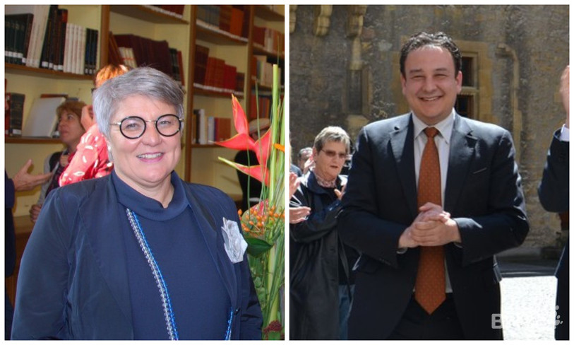 Monika Maire-Hefti et Jean-Nat Karakash s'en vont du Conseil d'Etat.