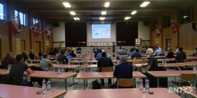 Les maires d'Ajoie et du Clos du Doubs avaient sur la table des thématiques autour de l'énergie et des écoles secondaires ce mercredi.