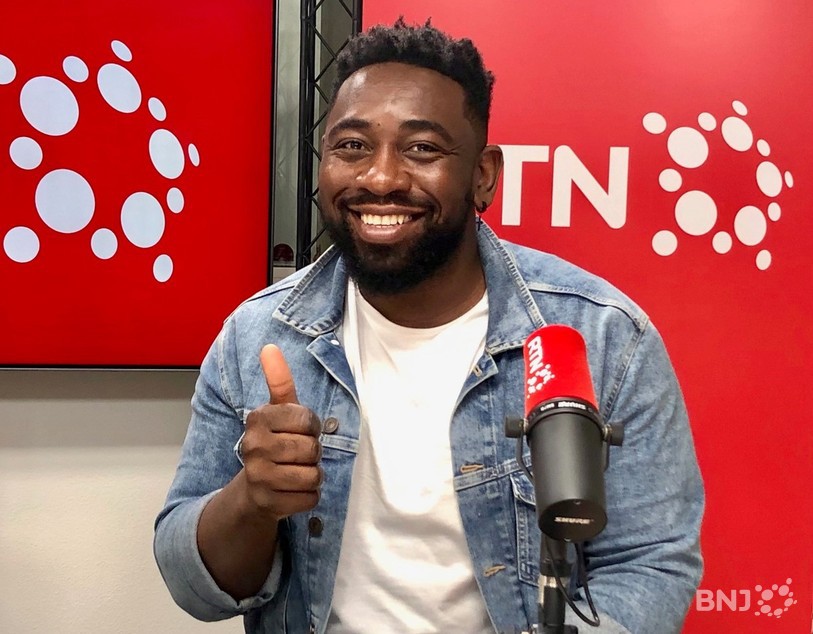 L'humoriste Christian Mukuna dans Good Morning Neuchâtel. 