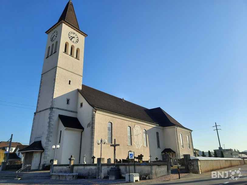 L'église de Bassecourt n'accueillera pas de messe le dimanche de Pâques... sauf si les fidèles sont trop nombreux à Glovelier, Soulce et Bassecourt.