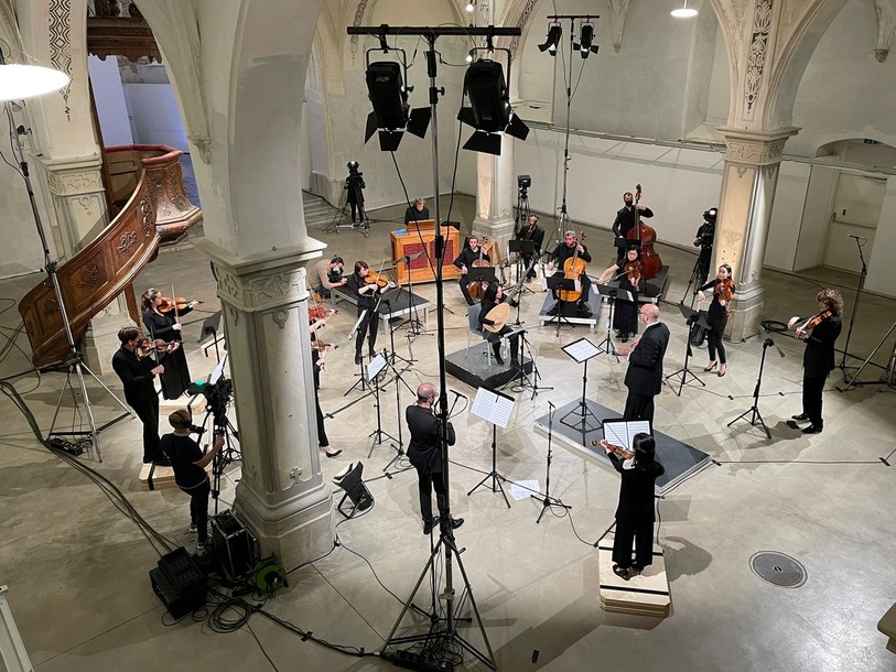 L’orchestre Musique des Lumières jouera en live sur son site internet. (Photo : Musique des Lumières).