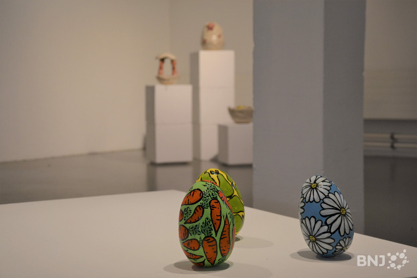 L'oeuf est à l'honneur cette année dans l'exposition des artistes amateurs.