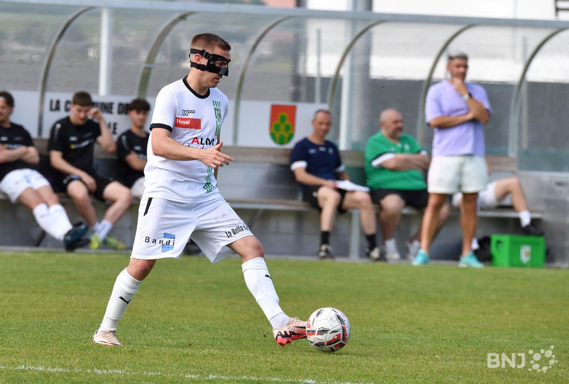 Tom Villemin a inscrit le seul but du match à Wohlen. (Photo : archives Georges Henz)