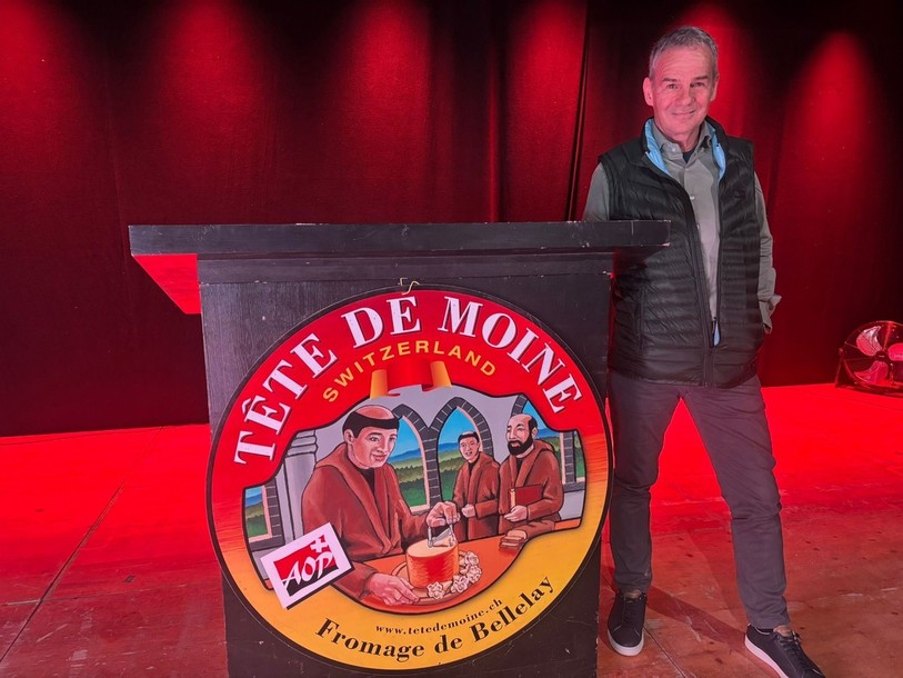 René Prêtre est le parrain de la 9e édition de la Fête de la tête de moine.