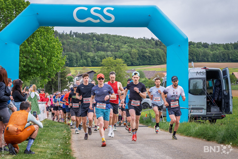 La Narcisses Run a réuni 473 coureurs dimanche à Damvant. (Photo : Cédric Prudat)
