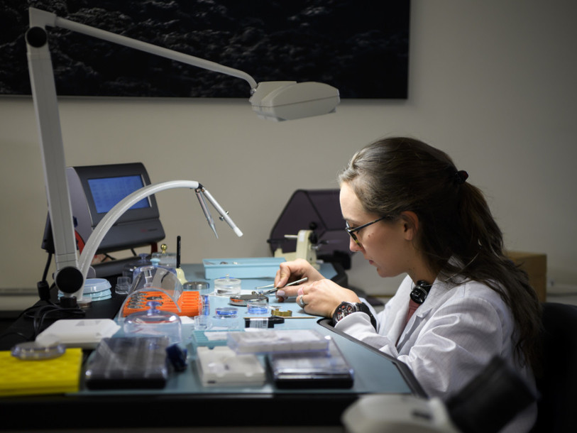 Les exportations horlogères notamment sont responsables d'une hausse du PIB jurassien en 2021. (Photo : KEYSTONE / Anthony Anex).