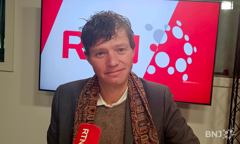 Gabriel Risold, journaliste pour le Courrier du Val-de-Travers.