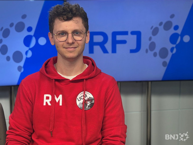 Raphaël Misteli était dans « La Matinale » ce mardi pour évoquer les objectifs du club d'unihockey de Moutier.