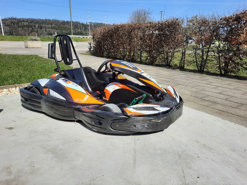Les kartings électriques quittent temporairement Bassecourt pour Courgenay (photo : section jurassienne du TCS).