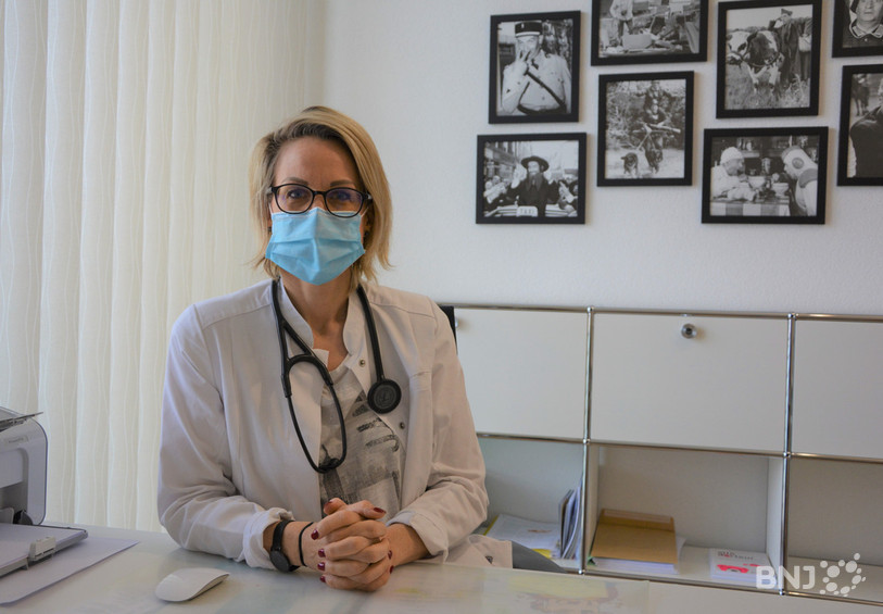 La doctoresse Jessica Colombé est chargée de coordonner la vaccination dans les cabinets médicaux jurassiens.