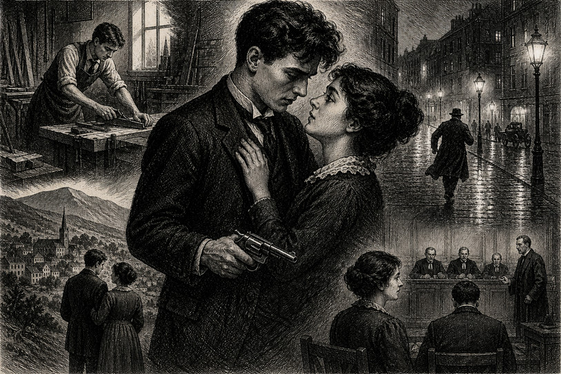 L’histoire d’amour entre Rose et René aura failli leur coûter la vie. Image générée par l’IA.