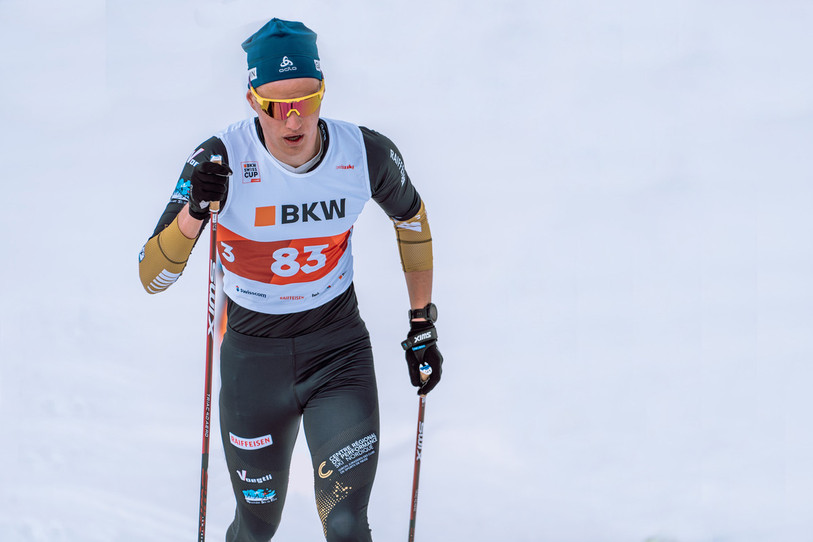Ilan Pittier intègrera le cadre C de Swiss-Ski. (Photo : Manuel Lusti).