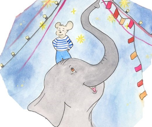 Julie et Majestic sont les personnages principaux de l'histoire imaginée par la Neuchâteloise Virginie Beyeler. (Illustration : Virginie Beyeler)