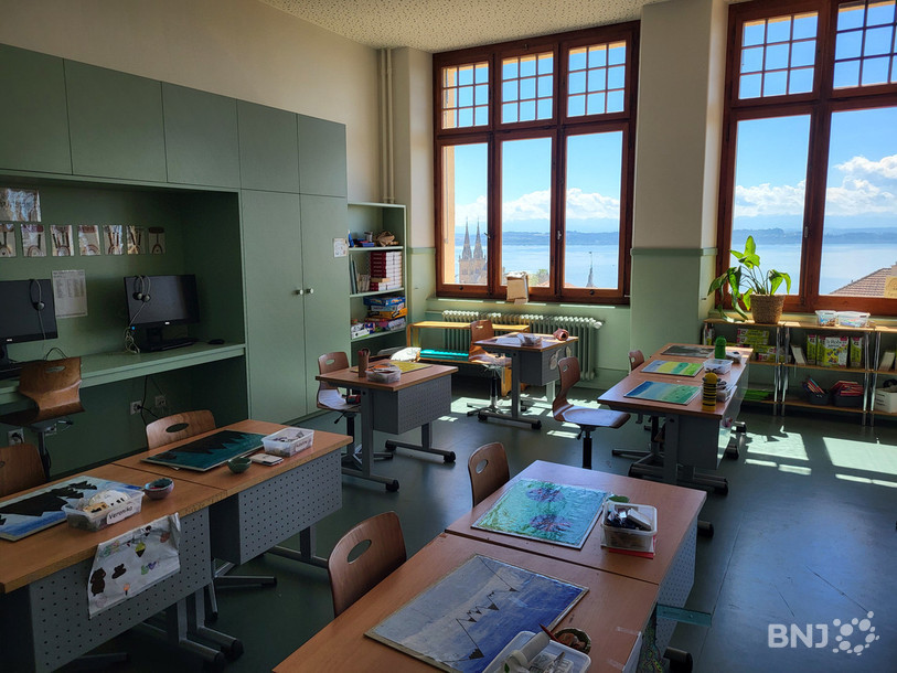 Le collège des Parcs à Neuchâtel a subi d'importantes rénovations pendant trois ans.