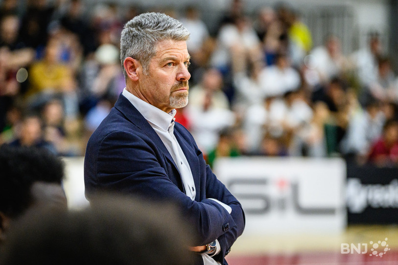 Randoald Dessarzin a dirigé samedi soir son dernier match. (Photo : Stéphane Bée)