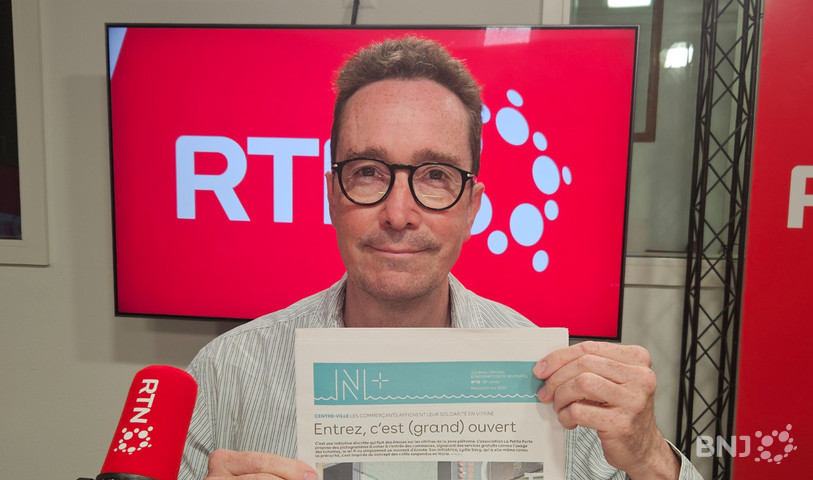 Emmanuel Gehrig, chef du Service de la communication de la Ville de Neuchâtel, dans « La Matinale ».
