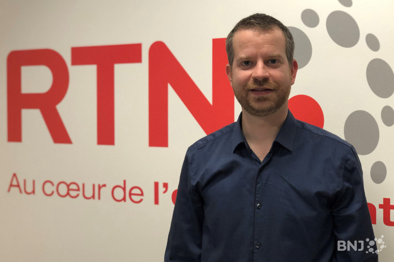 Jérémy Gaillard, co-président de l'Association Le Landeron 700 ans