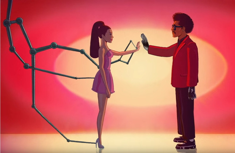 Une image du clip auquel a participé Dexter Maurer. (Photo : Youtube/The Weeknd).
