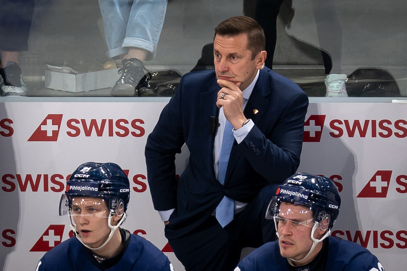 Ville Peltonen se réjouit d'arriver au HC Ajoie... mais il est actuellement pleinement concentré sur sa mission avec la Finlande au Championnat du monde à Zurich. (Photo : KEYSTONE/Andreas Becker)