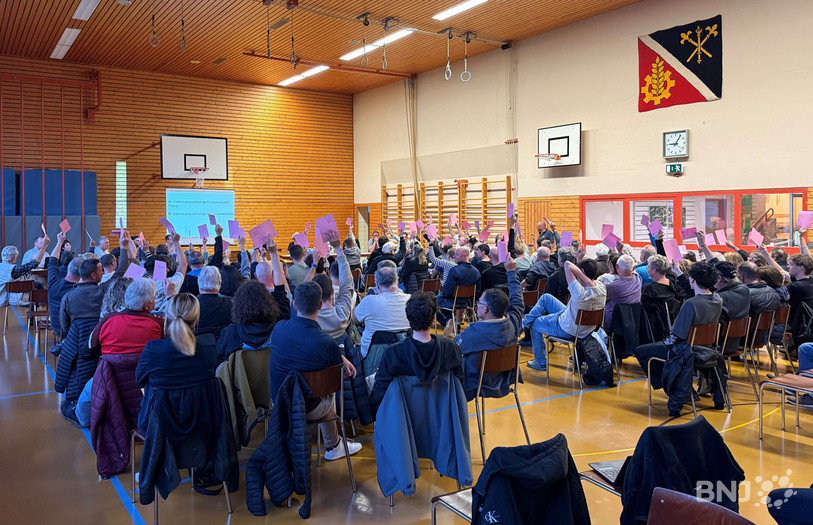 Près de 120 personnes ont assisté à l'assemblée communale de Courchapoix lundi soir.