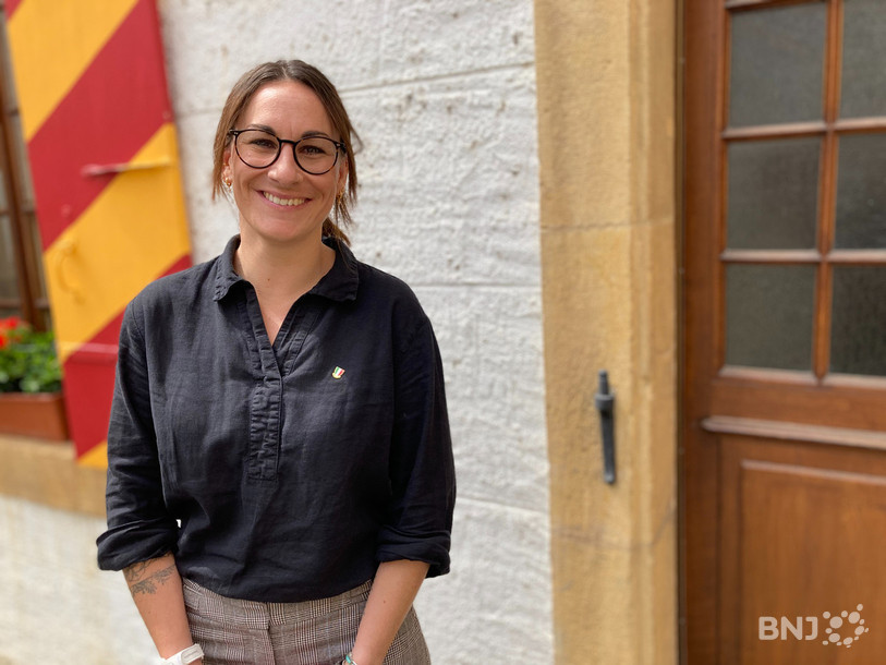 La cheffe du groupe UDC au Grand Conseil neuchâtelois Roxann Barbezat.