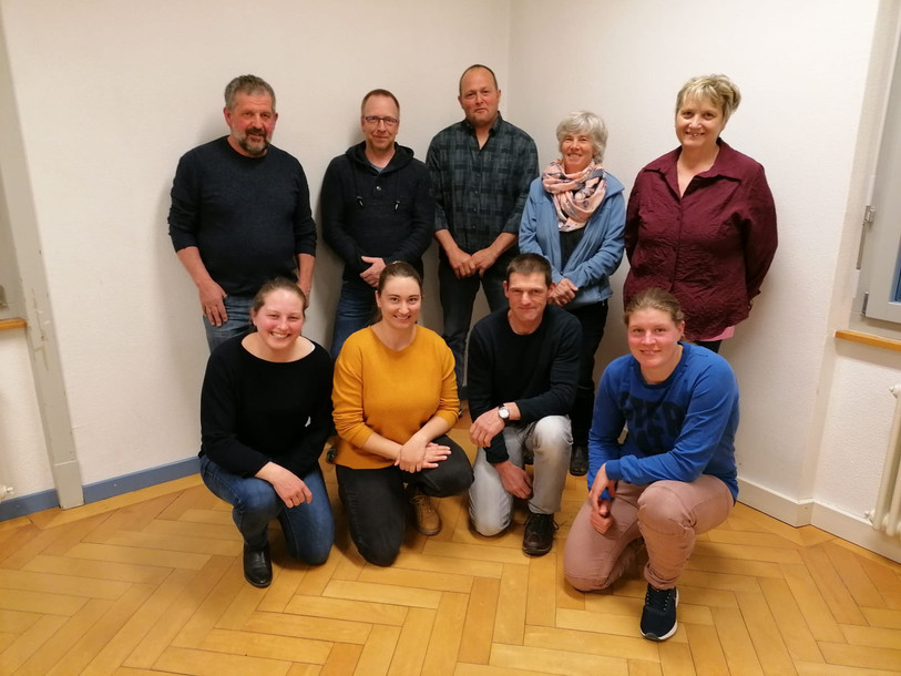 Le nouveau comité du syndicat (photo : Syndicat chevalin Vallée de Delémont et environ).