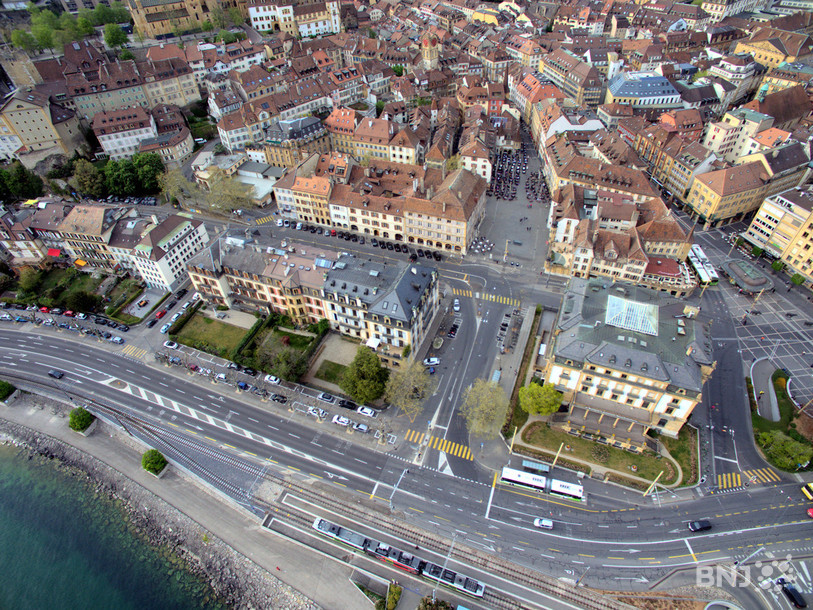 Les effets de la pandémie ont plombé les comptes de la Ville de Neuchâtel. (Photo : Pierre Boldt)