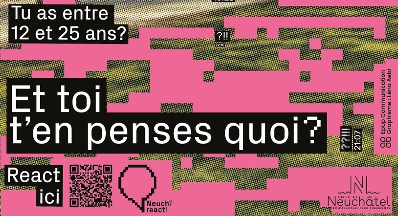 La Ville de Neuchâtel veut connaître les préoccupations des jeunes au travers d'un sondage en ligne.
