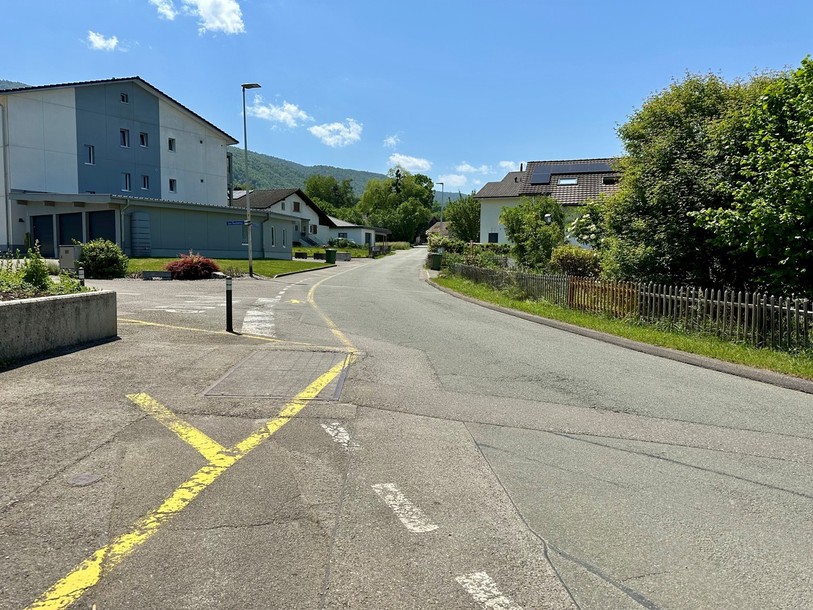 Un des secteurs concernés par la première étape de la réfection de la traversée de Châtillon.