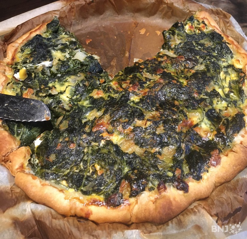 Tarte aux épinards