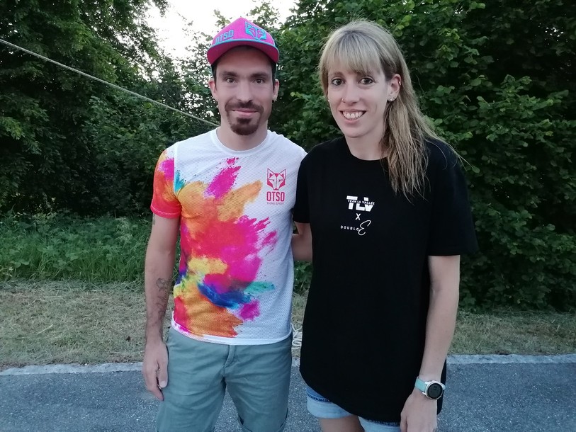 Jérémy Hunt et Alizée Caroli, ici lors de leur victoire au Tour de R'Beutz fin mai, ont récidivé sur la Course des Franches.