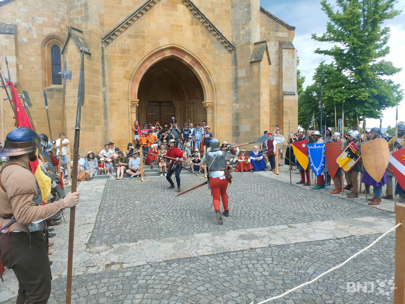 La bataille a été l'un des moments forts de ce week-end à Neuchâtel.