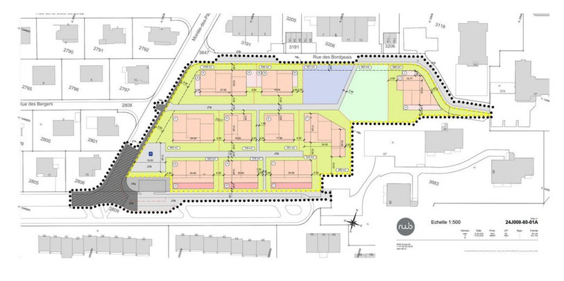 Le plan spécial du Cras-des-Fourches sera déposé publiquement vendredi. (Image : ville de Delémont).