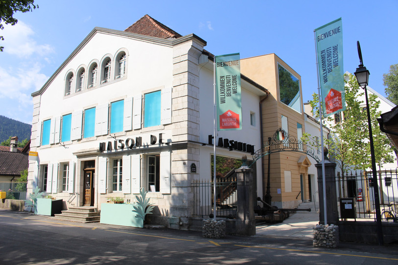 Façade de l'entrée du musée