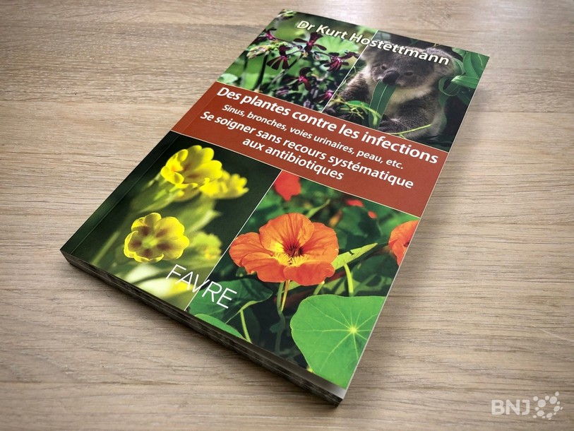 « Des plantes contre les infections » est le nouveau livre du Dr Kurt Hostettmann.