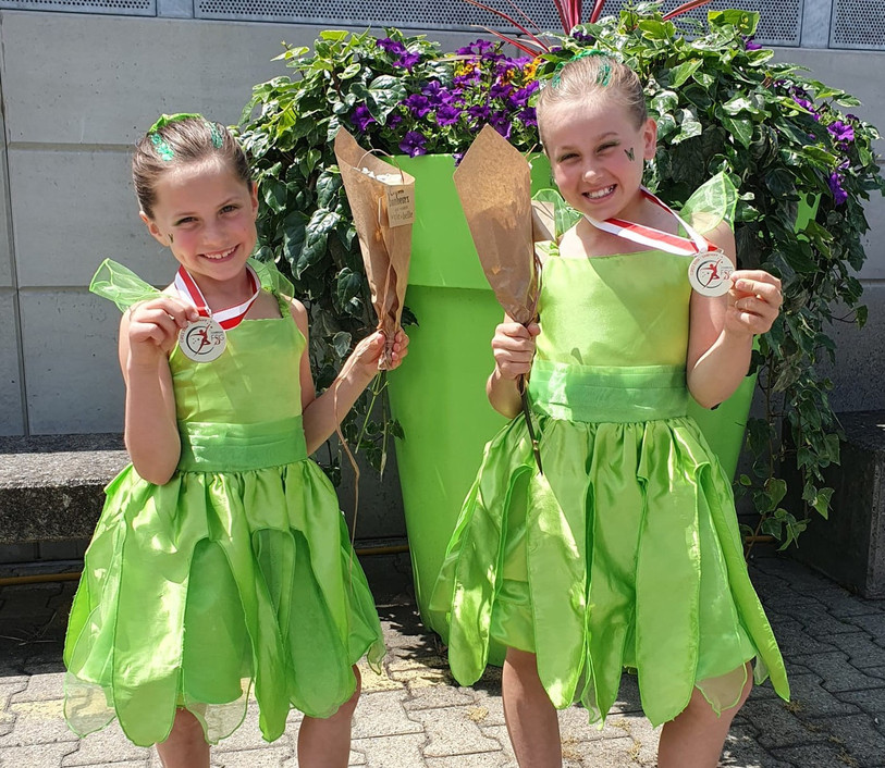 Malia Klaey et Lisa Oswald sont championnes romandes ! (Photo : Christel Barthe)