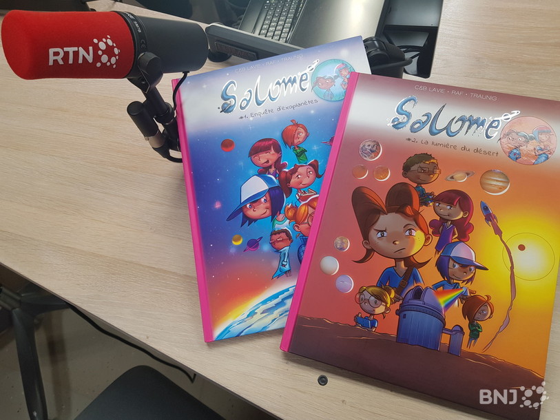 La série de bandes dessinées Salomé est publiée par la maison d’éditions associative L’Agora d’Hypathie.